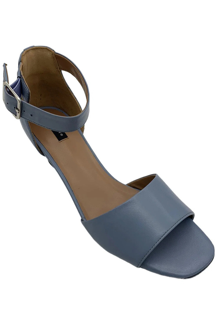 Array Women's Praise Kitten Heel Sky Blue - Wide